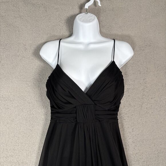 Vintage Speechless Mini Black Babydoll Dress Size M Whimsigoth Y2K Goth Vamp - Picture 15 of 16